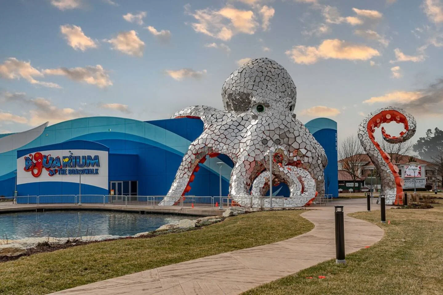 Visit local Branson attractions like the aquarium.