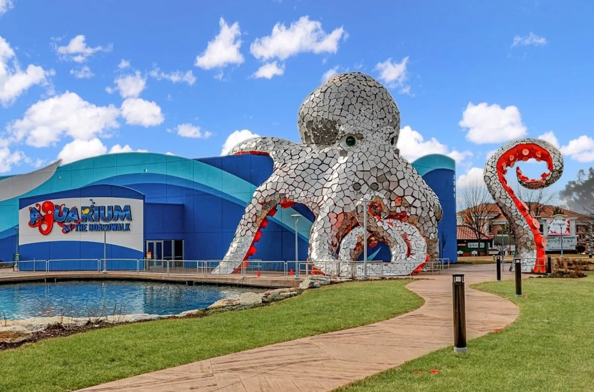 Aquarium at the Boardwalk, just minutes from Wildwood Run.