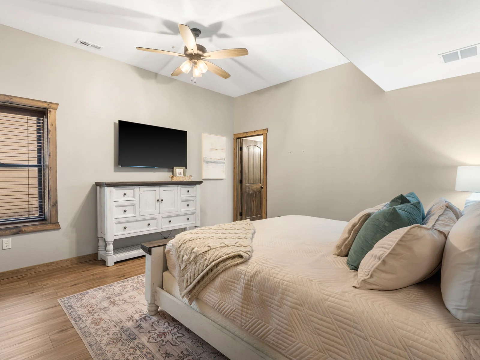 Lower Level King bed