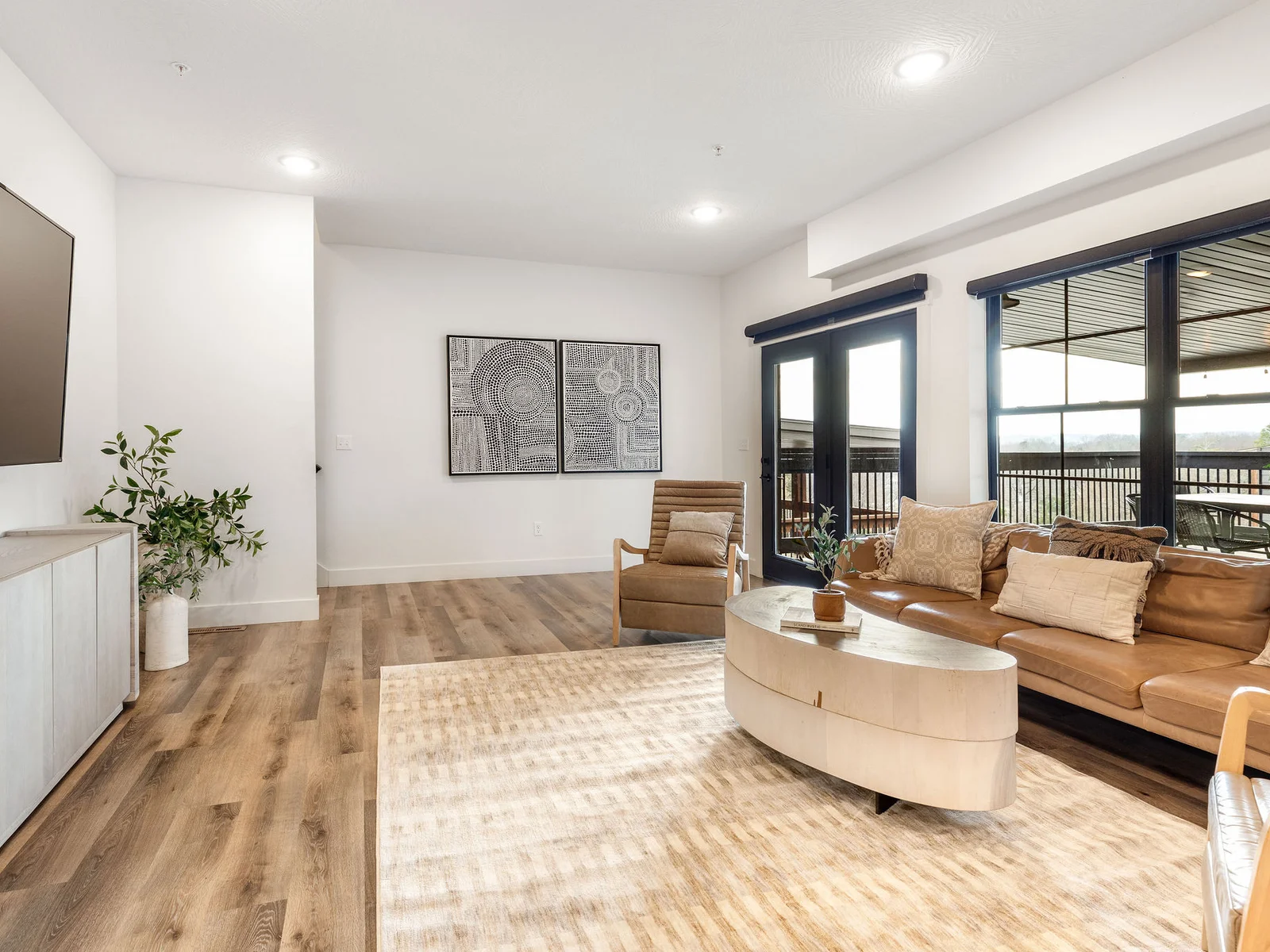 Main level living room