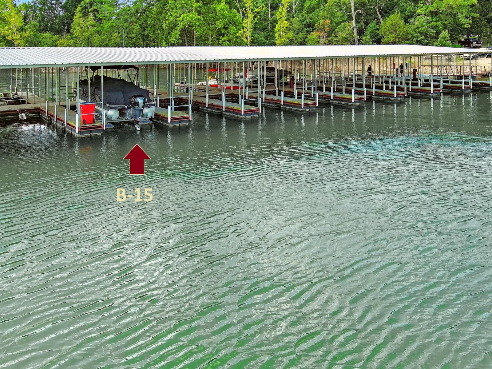 Your boat slip!