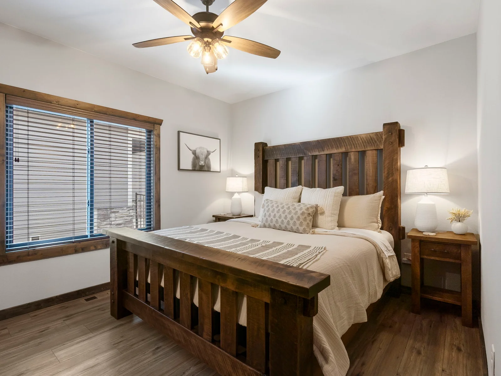 Main level King #1 with ensuite bathroom
