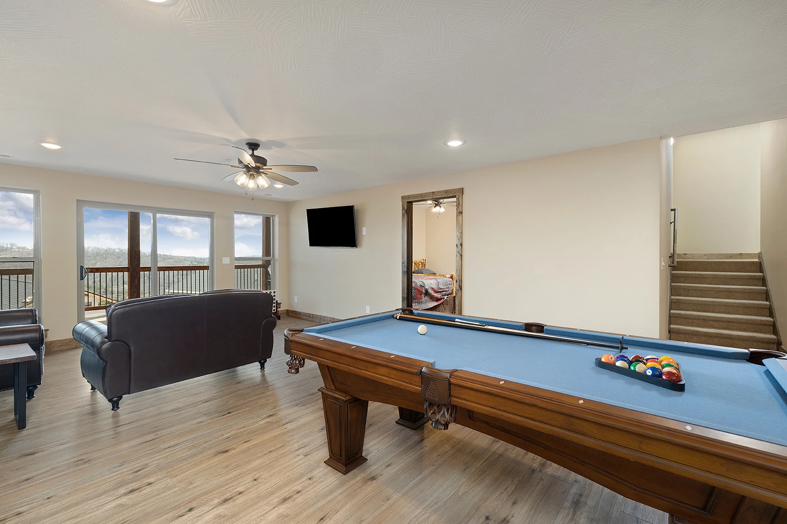 Basement Pool Table