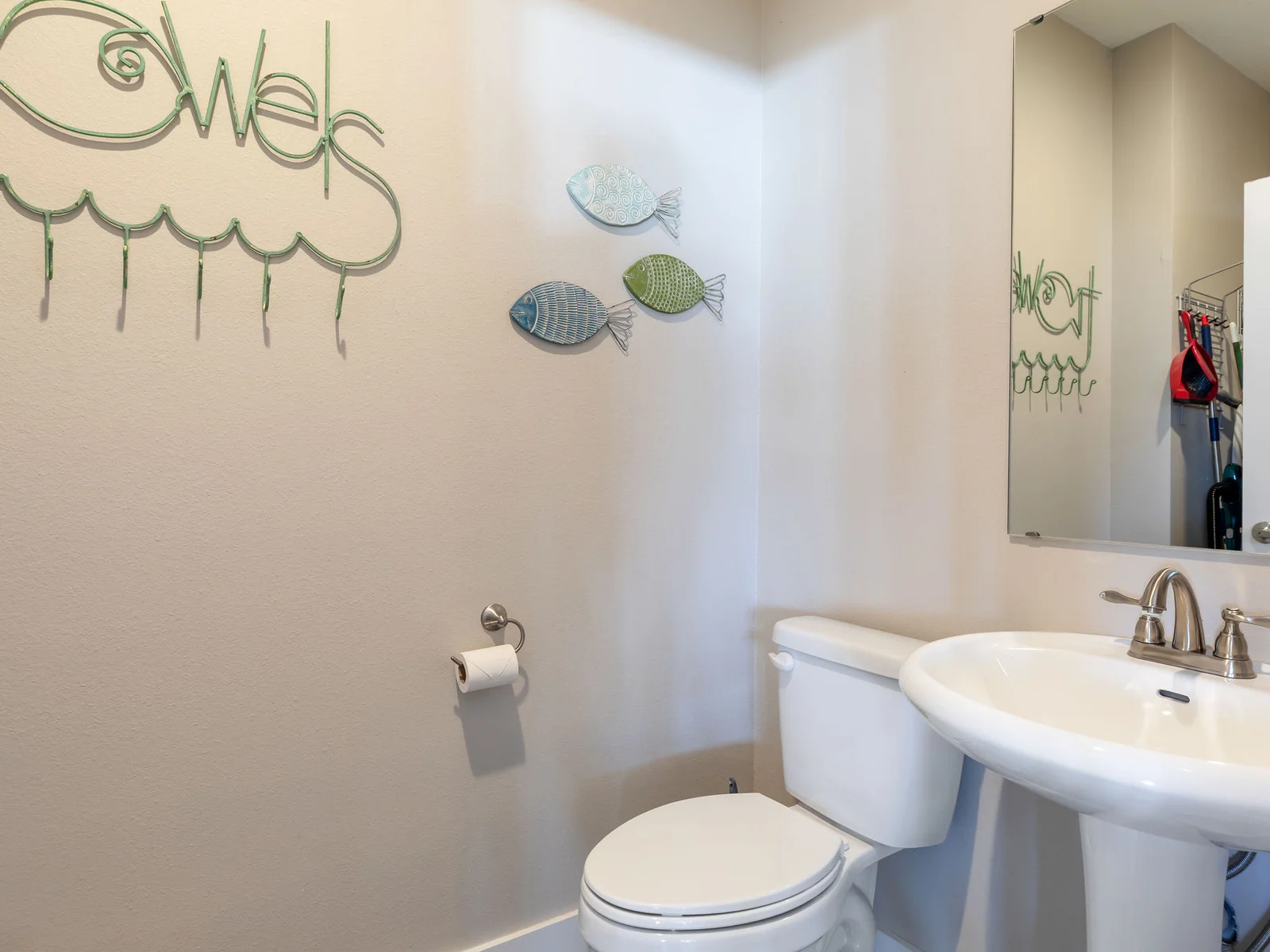 main level half bath