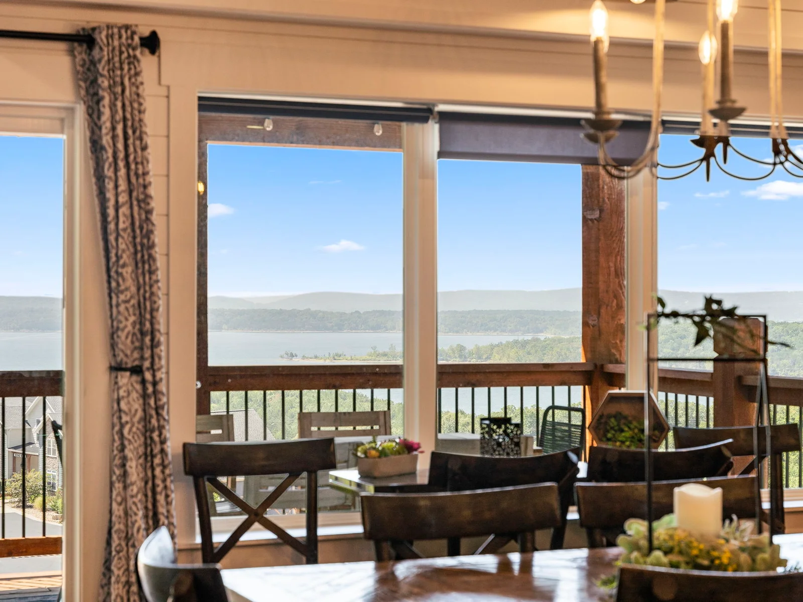 Catch the sunsets from the main living space