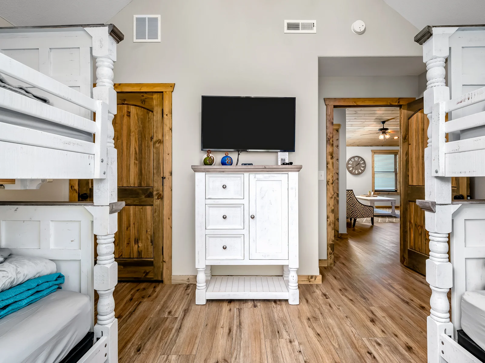 Upper level bunkroom