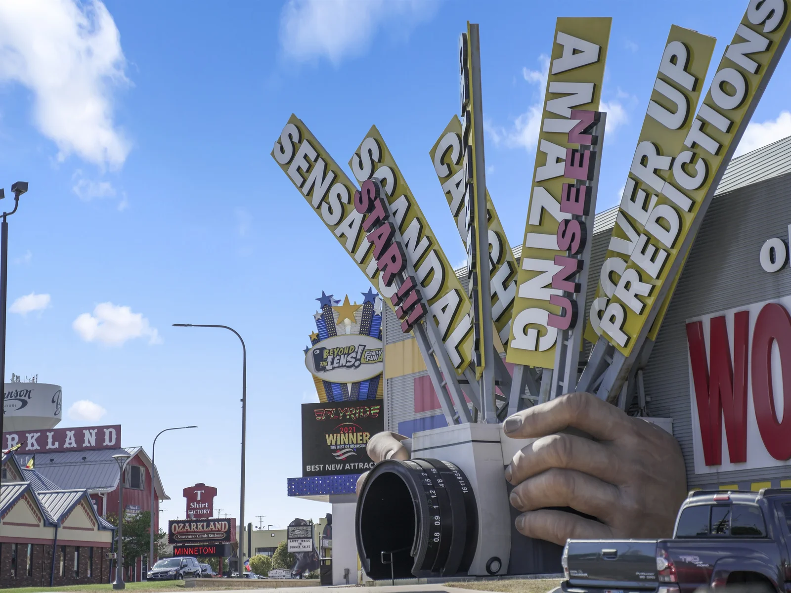 So many attractions to visit in the area.