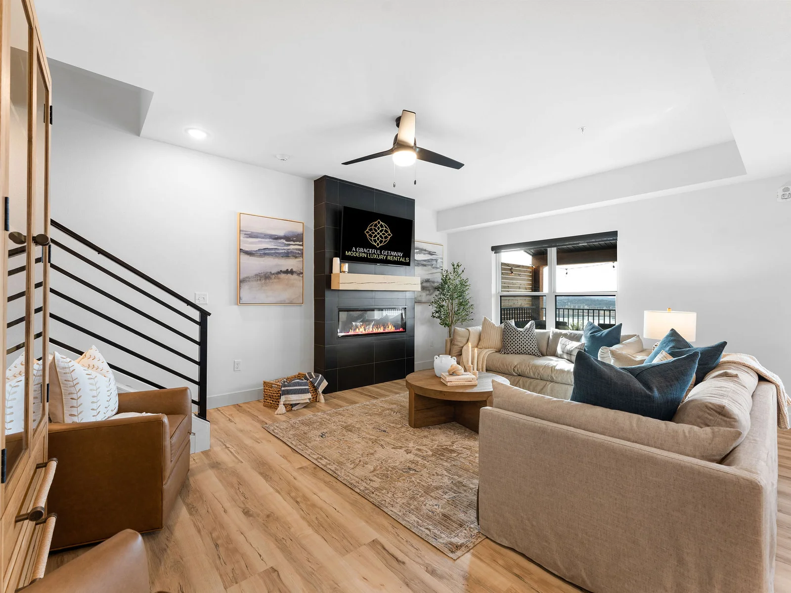 Main level living room