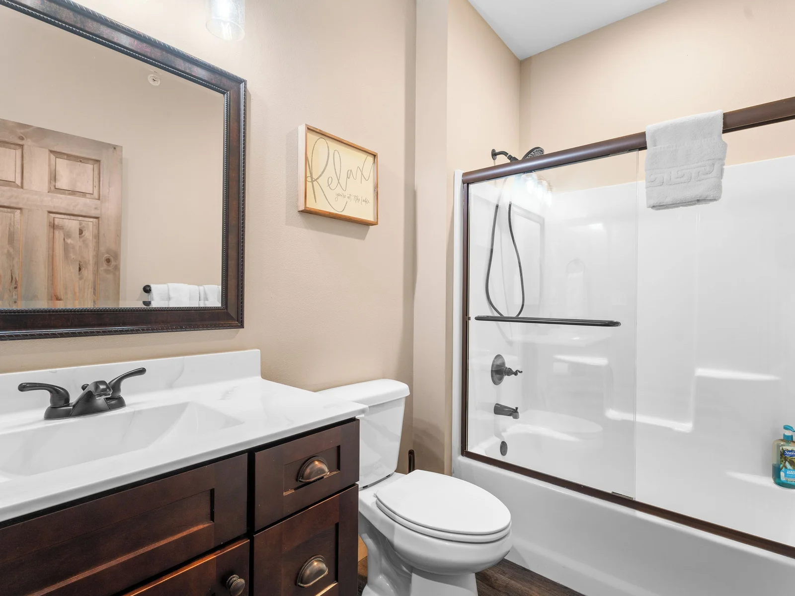 En suite bathroom for bedroom 1.