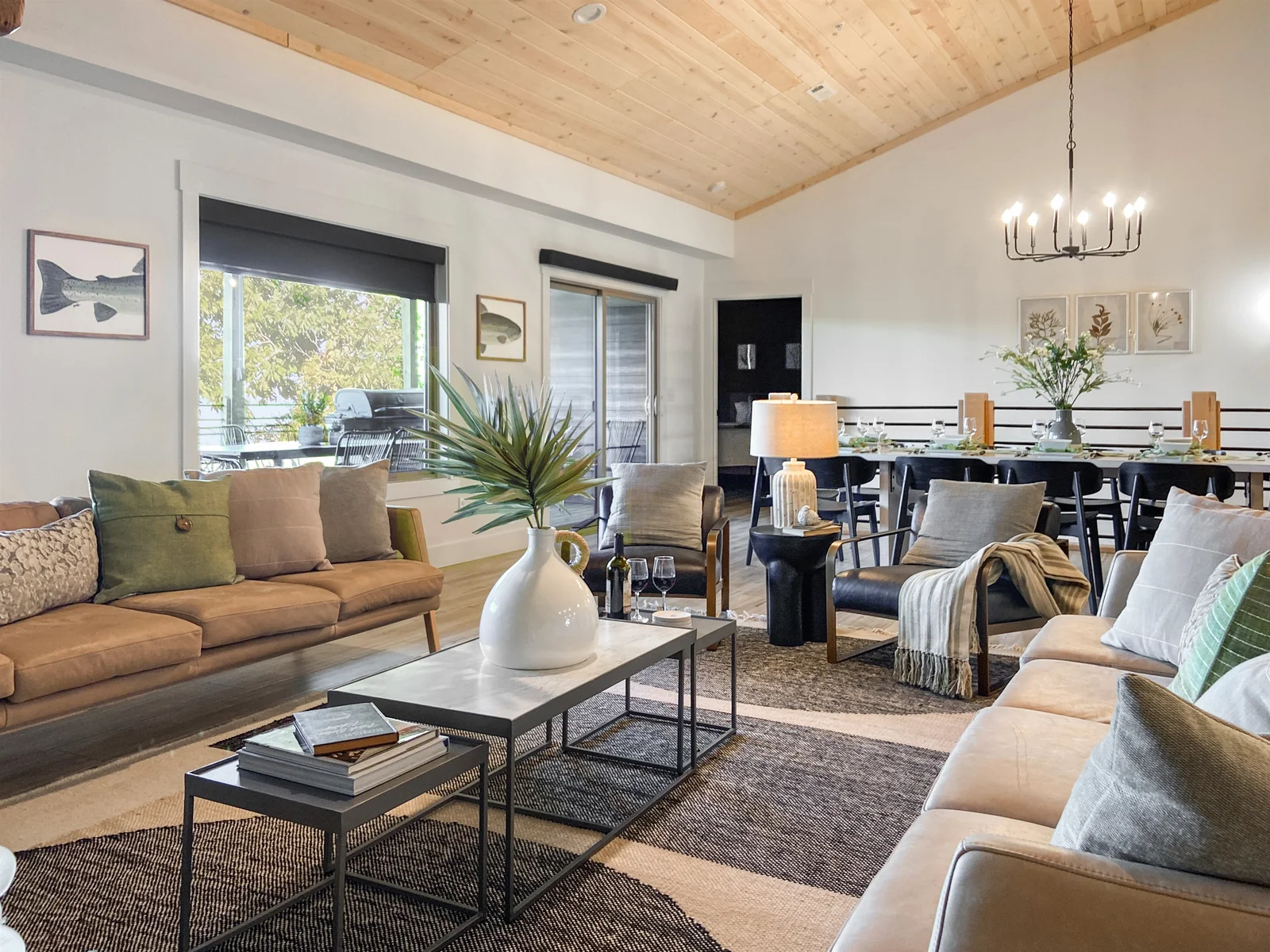 Open living area is absolutely stunning