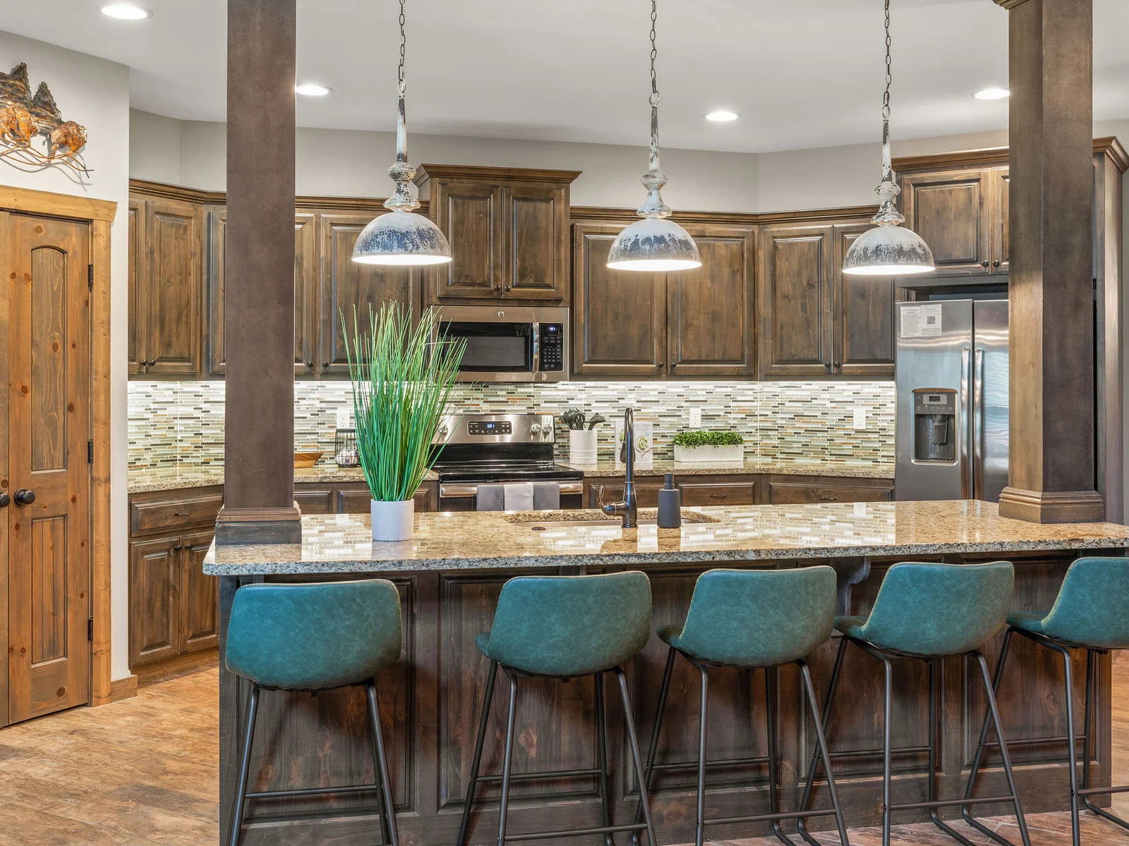Fully stocked kitchen, just bring the ingredients!