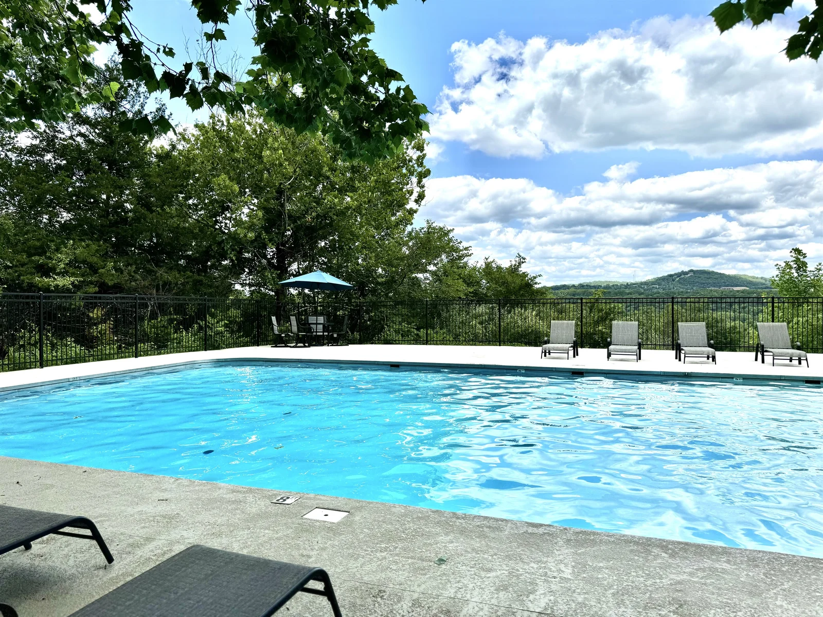 Community pool located behind the Community Clubhouse!