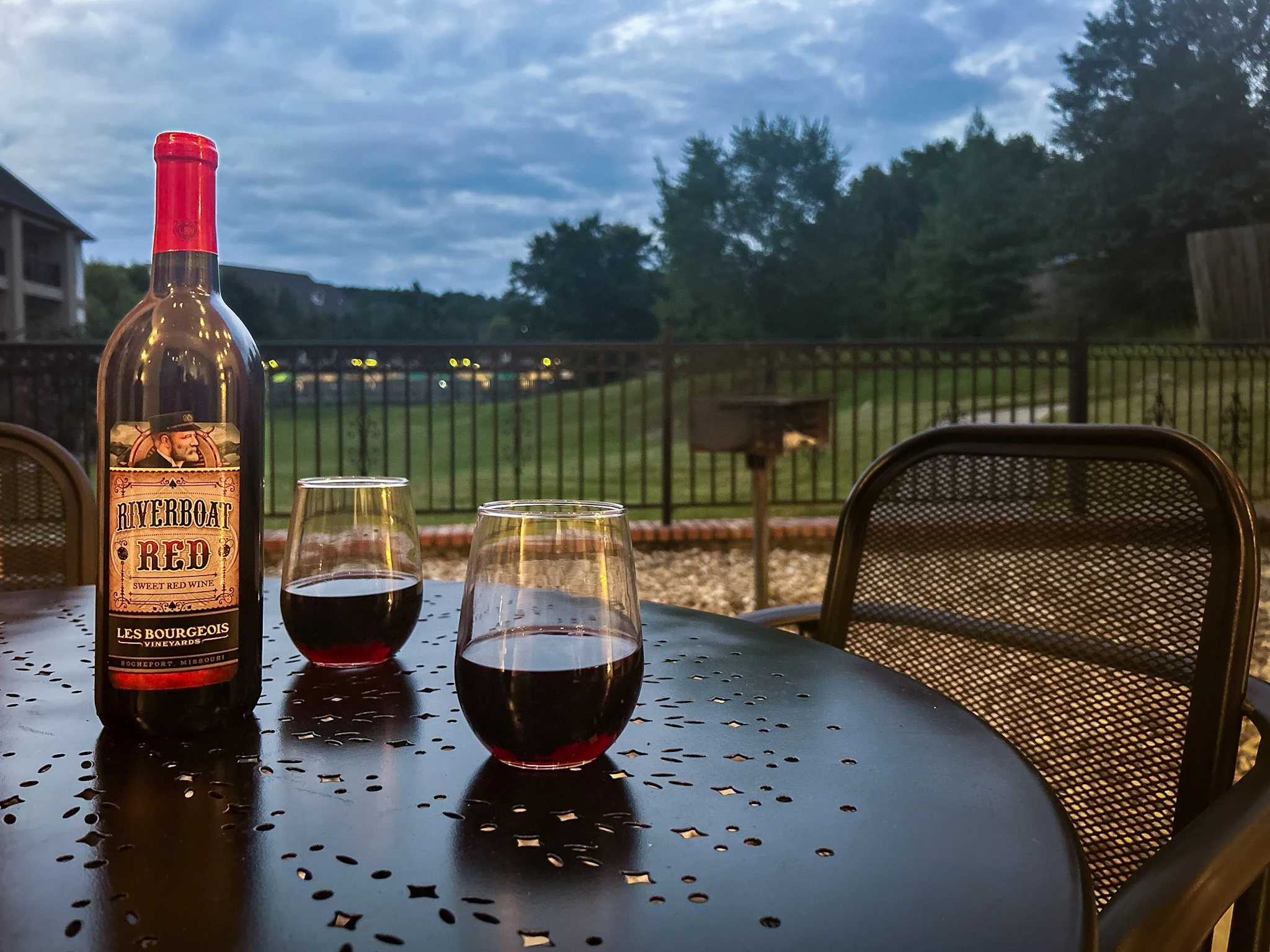 Sit back, grab a drink, and take in the tranquility and fresh mountain air - a perfect way to end the day at Branson Escape!