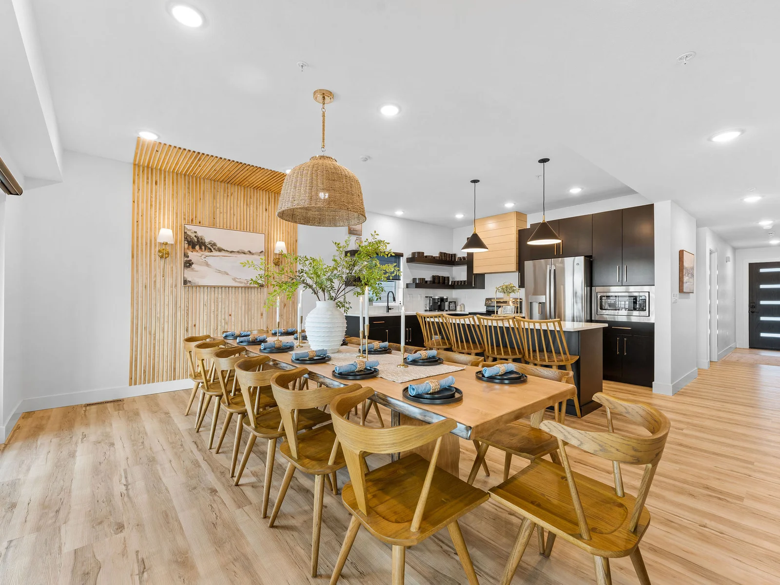 Kitchen seating for the whole family!
