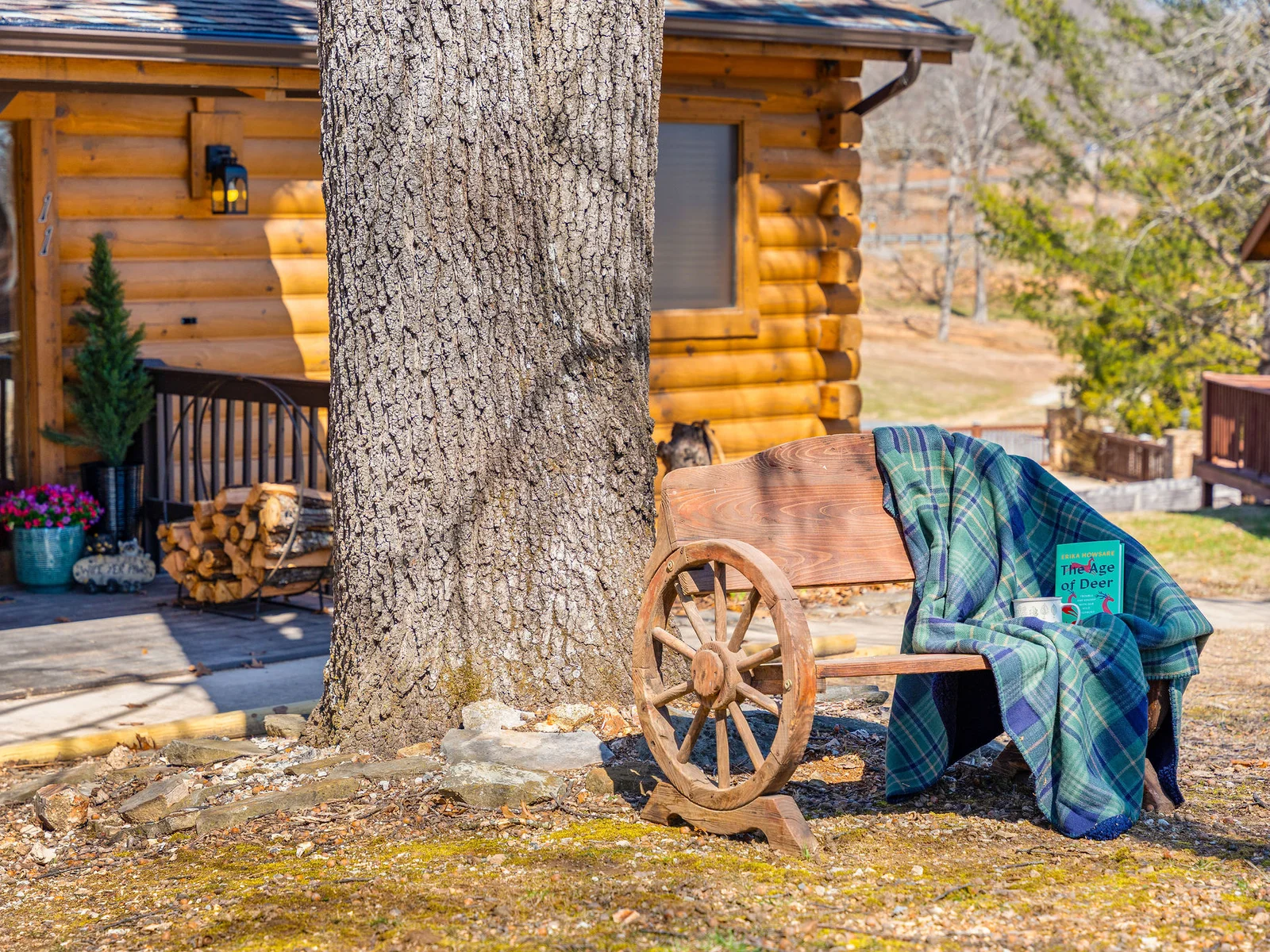 Firewood provided for your comfort