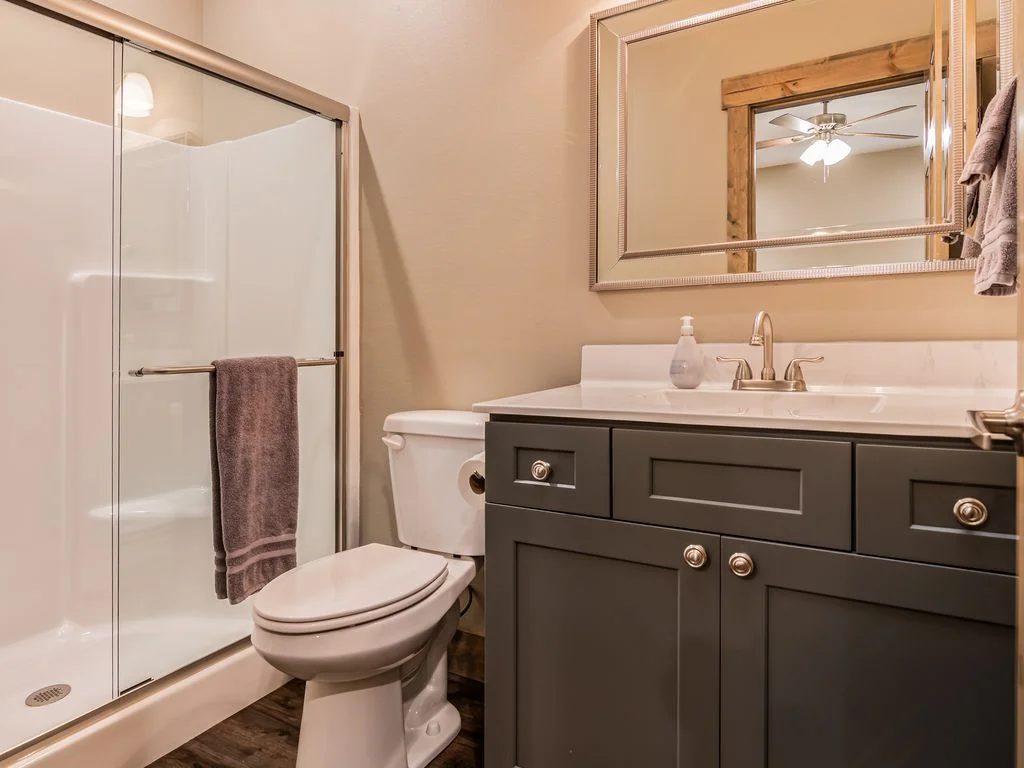 Each bedroom has its own bathroom. We provide soap, shampoo, conditioner, wash.
