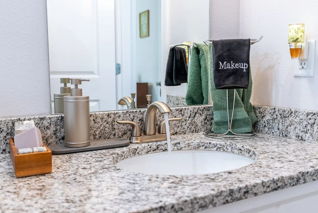 Bathroom 2 with complimentary toiletries