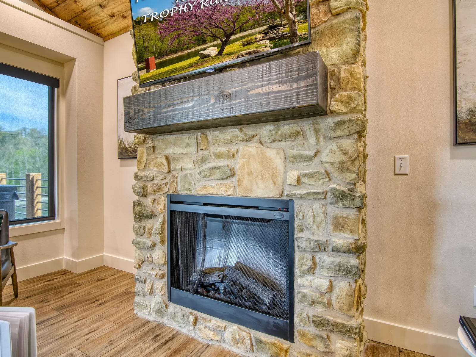 Snuggle up by the fire