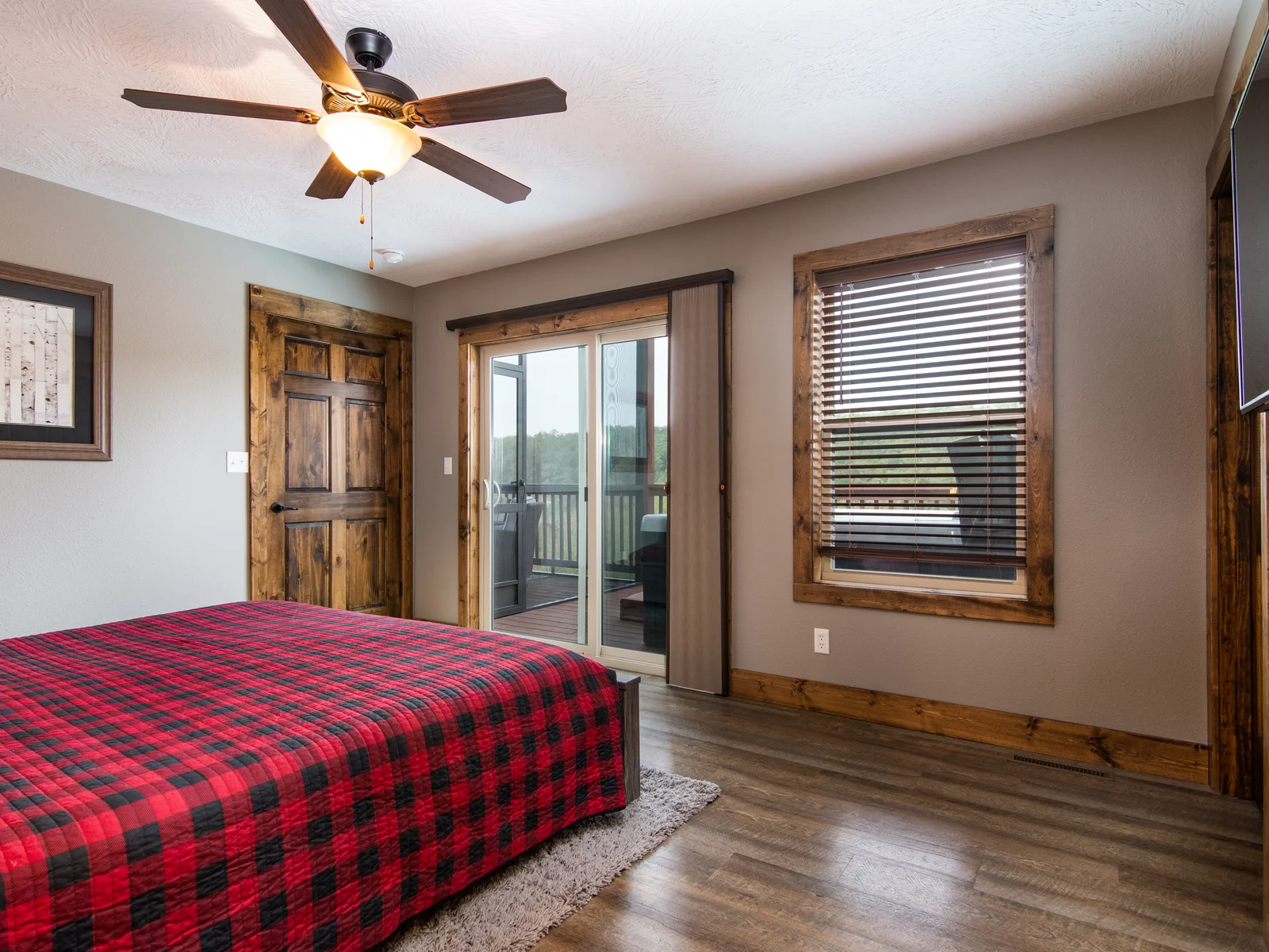 King room off of back deck