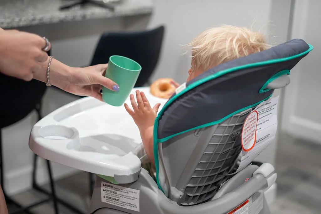 No need to bring the high chair or dishware for the children! We have you covered!