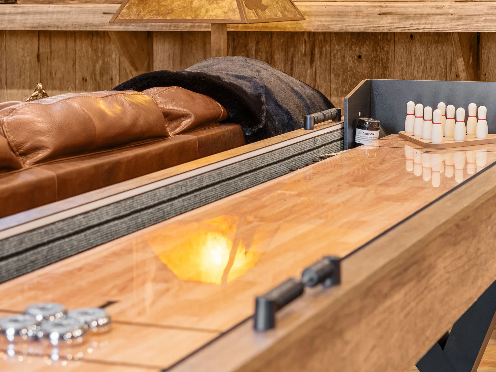 Shuffleboard downstairs!