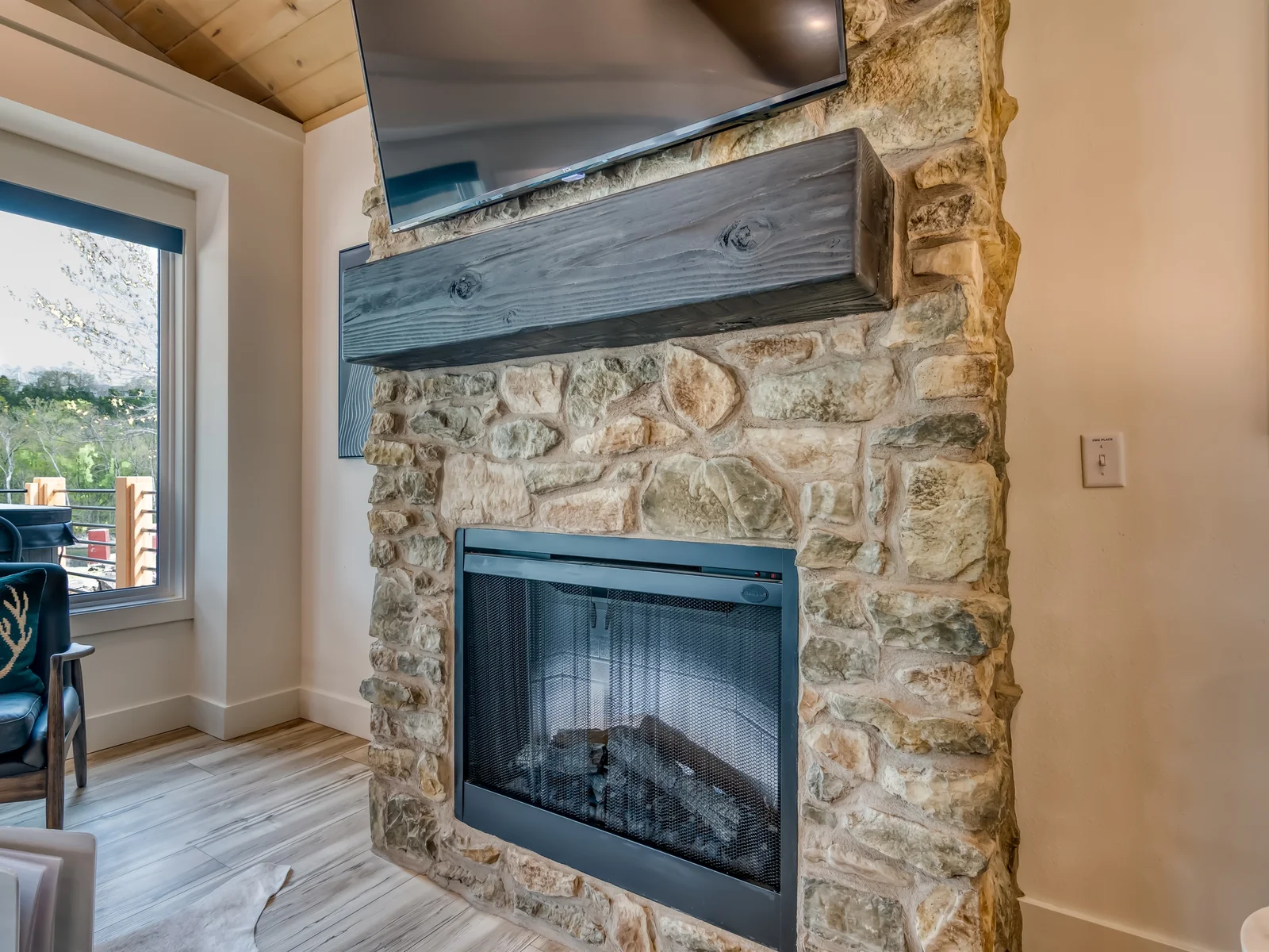 Cozy up by the fire