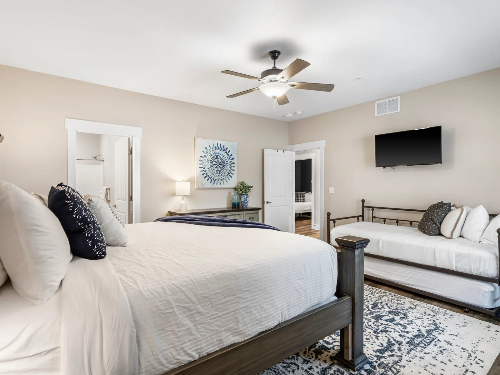 Lower level king bedroom #3 w/ enuite bath