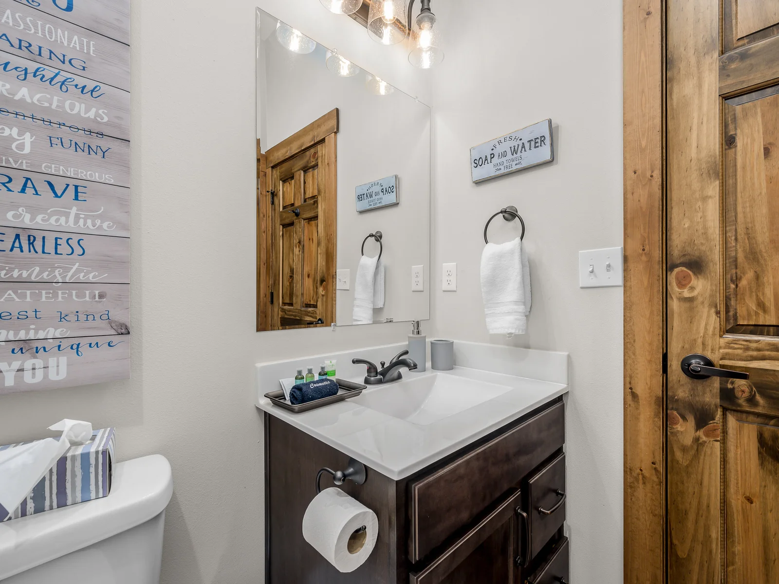 Avonlea School bunkroom bathroom