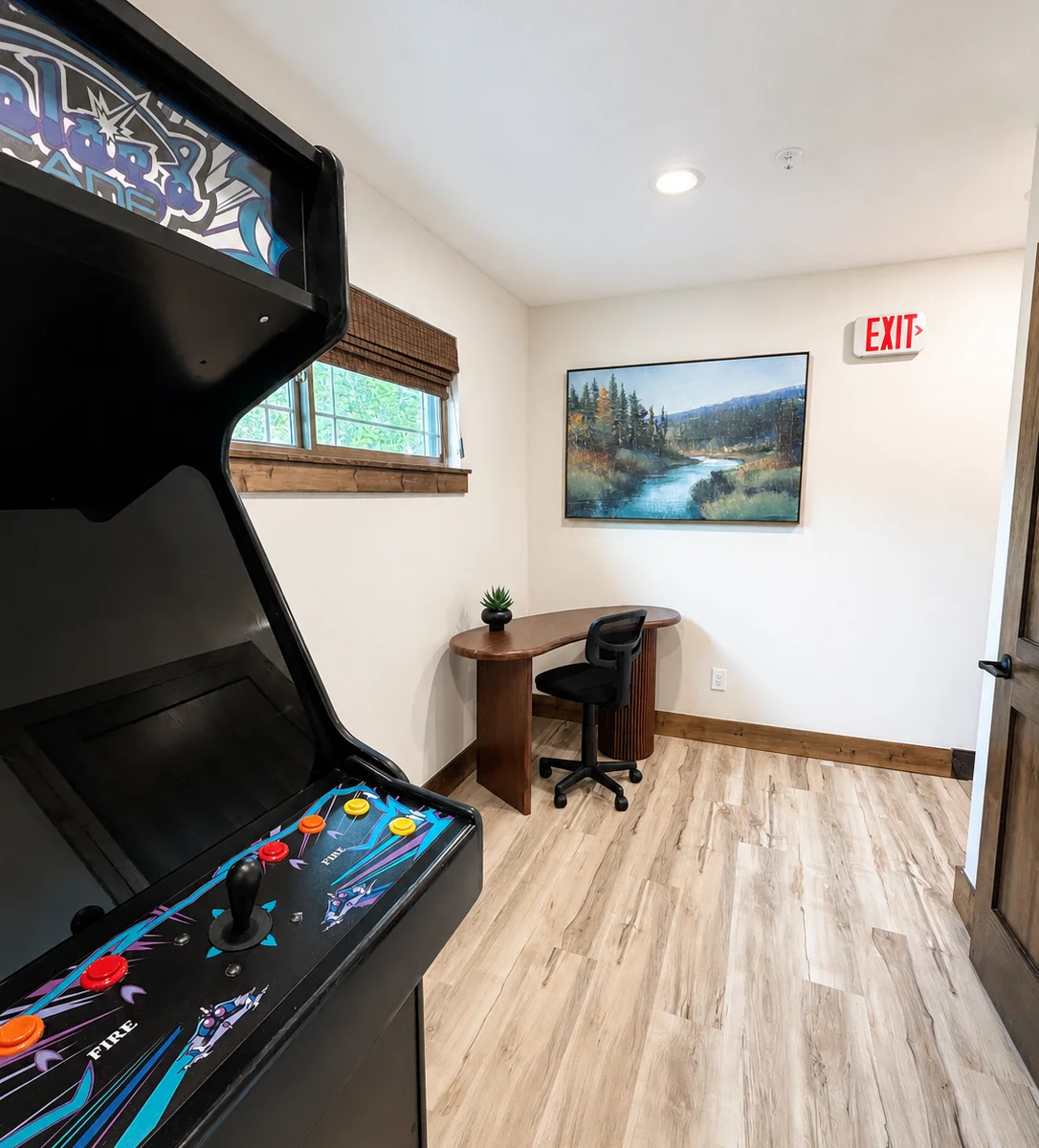 Multicade machine in the upper loft!