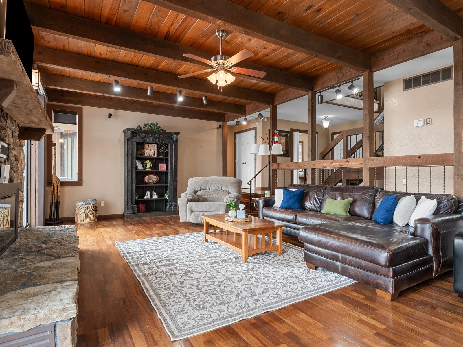 Comfortable, open living space designed for connection, conversation, and group gatherings.