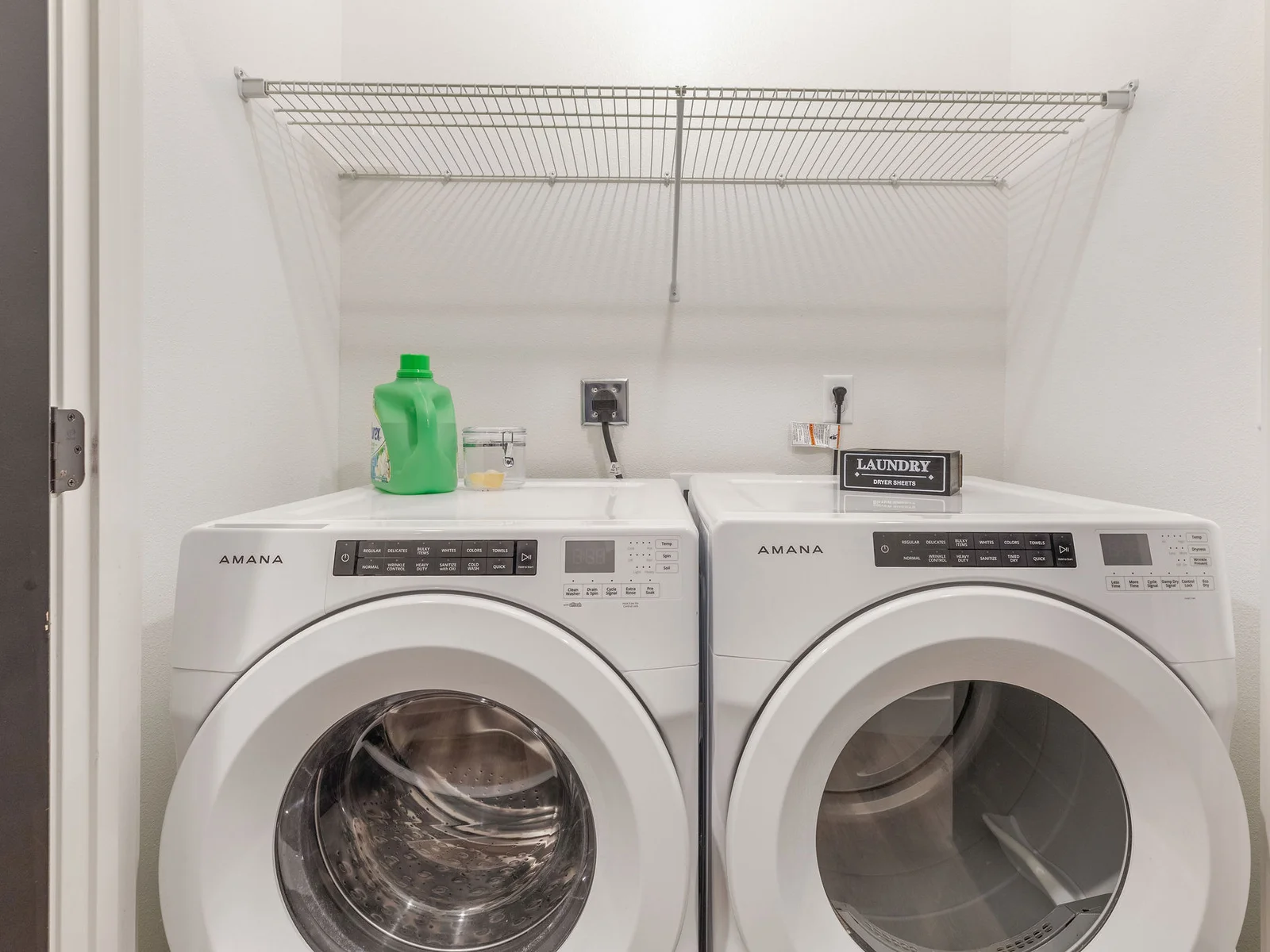 2 sets of washers and dryers