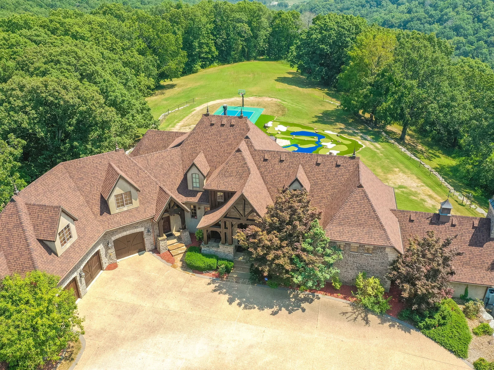 Surrounded by acres of wooded land!