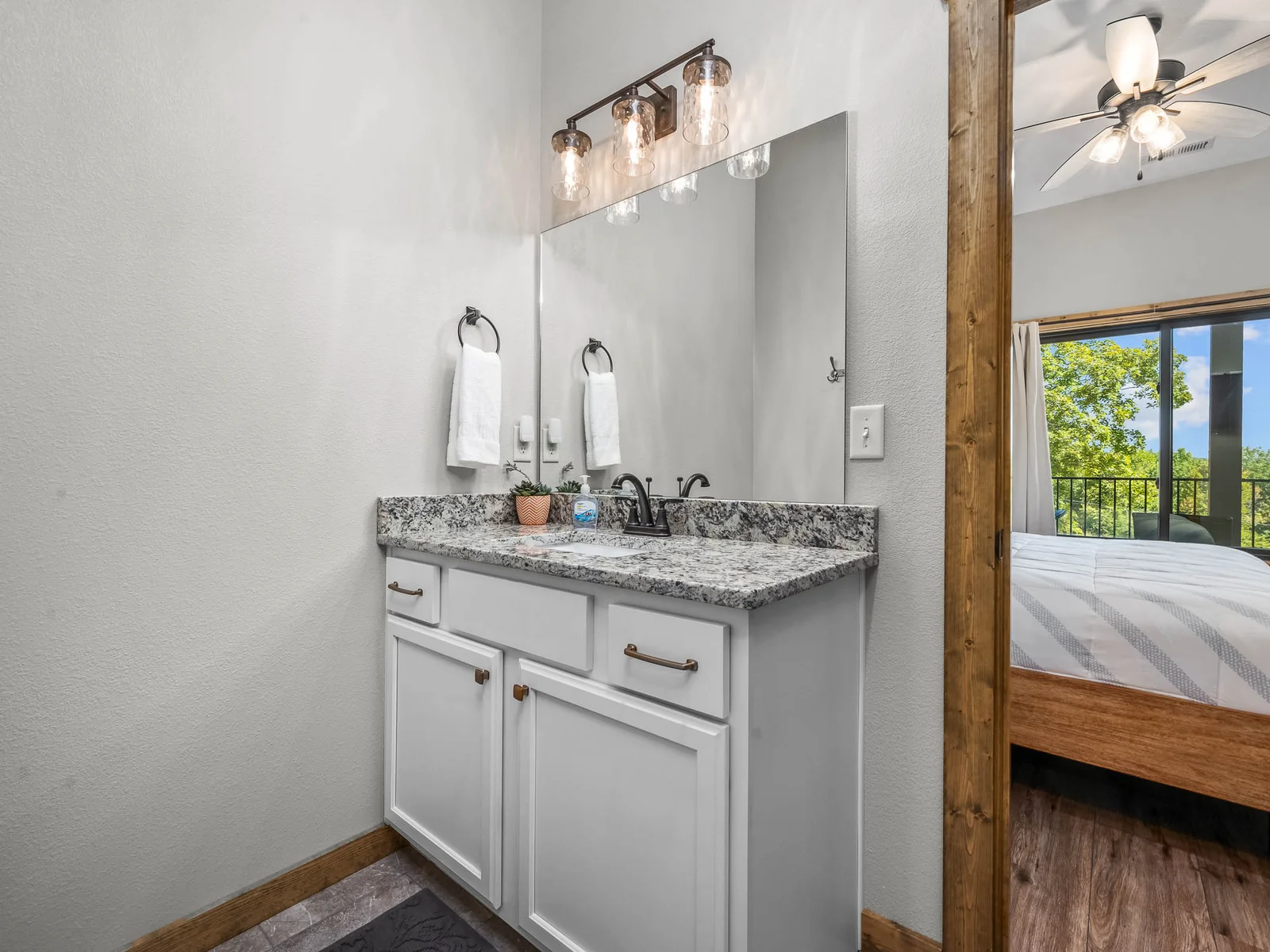 Other Jack and Jill bathroom connecting King bedroom #4 and bunk room