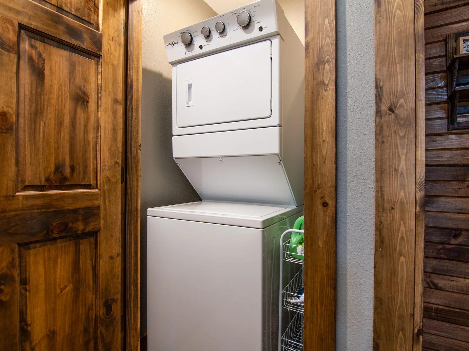 We provide laundry detergent!