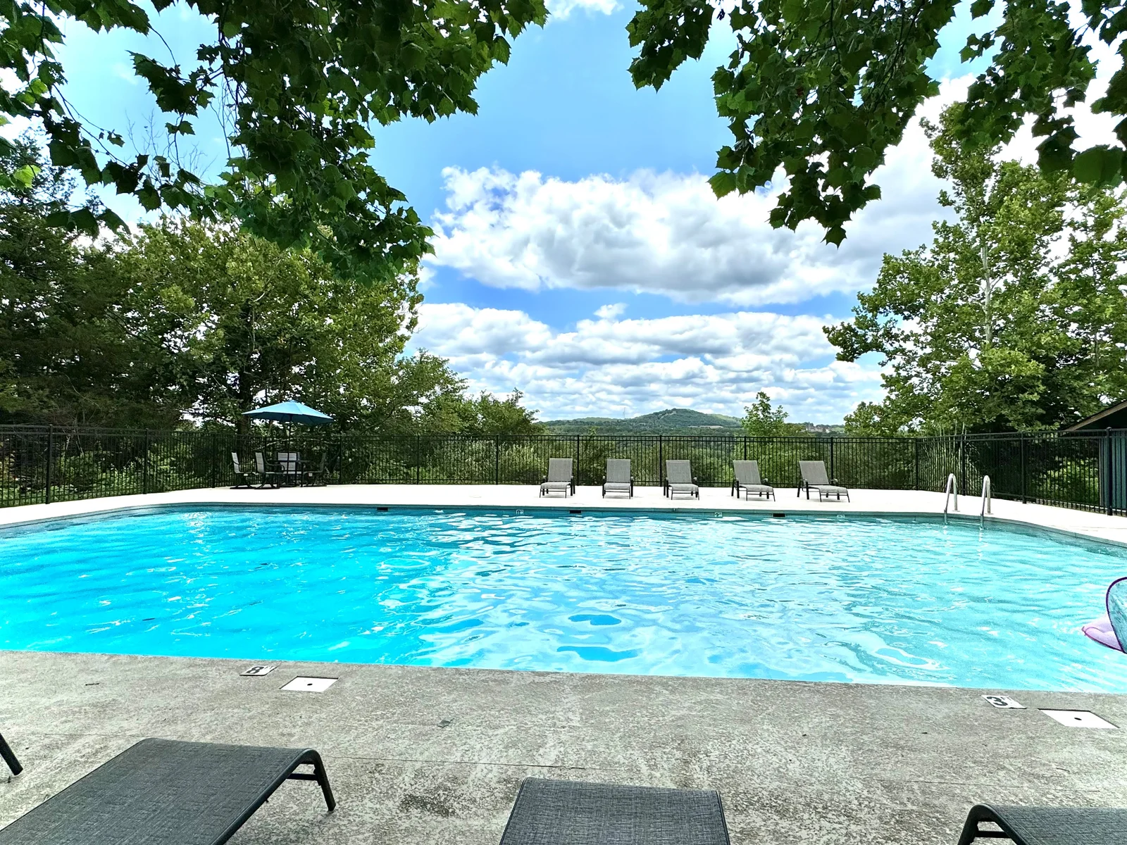 Relax at the community pool!