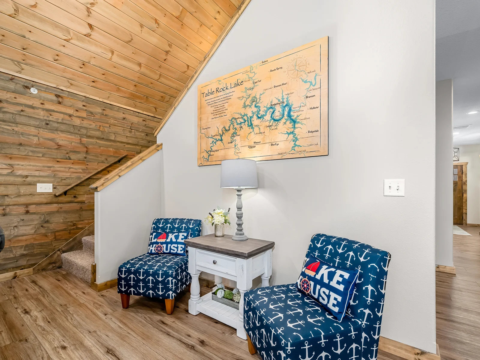 Sitting area in living room