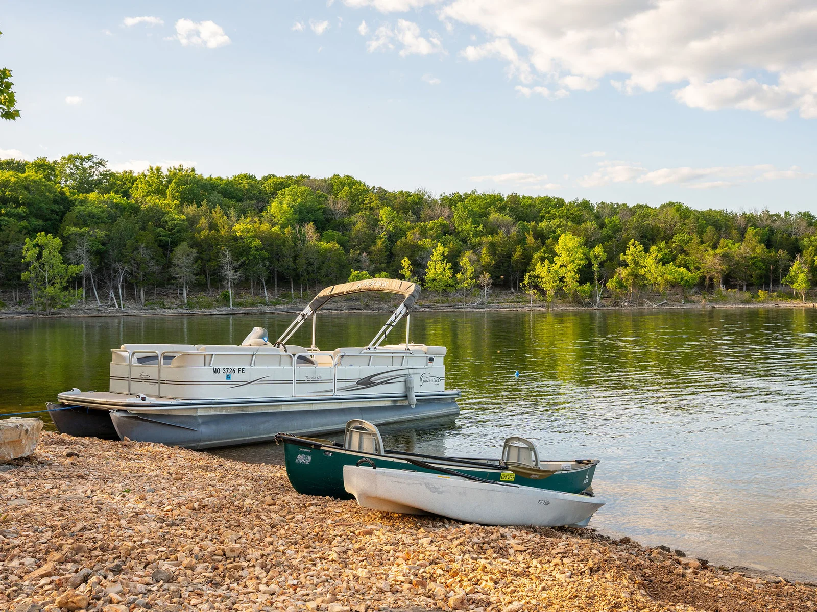 Easy lake access means more time boating, exploring, and enjoying the water right outside your door.