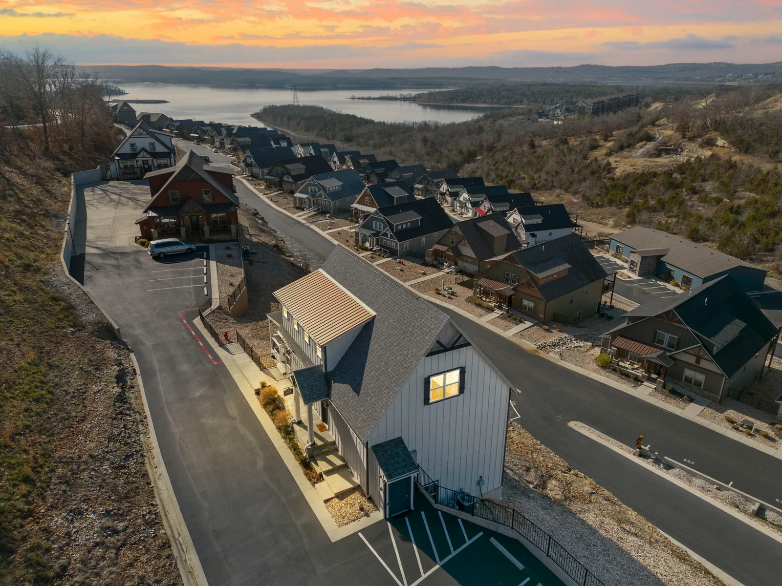 Enjoy the views from the top of Chateau Cove!