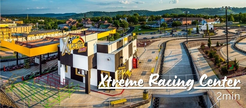 Xtreme Racing Center - 2 minute drive, 7 minute walk