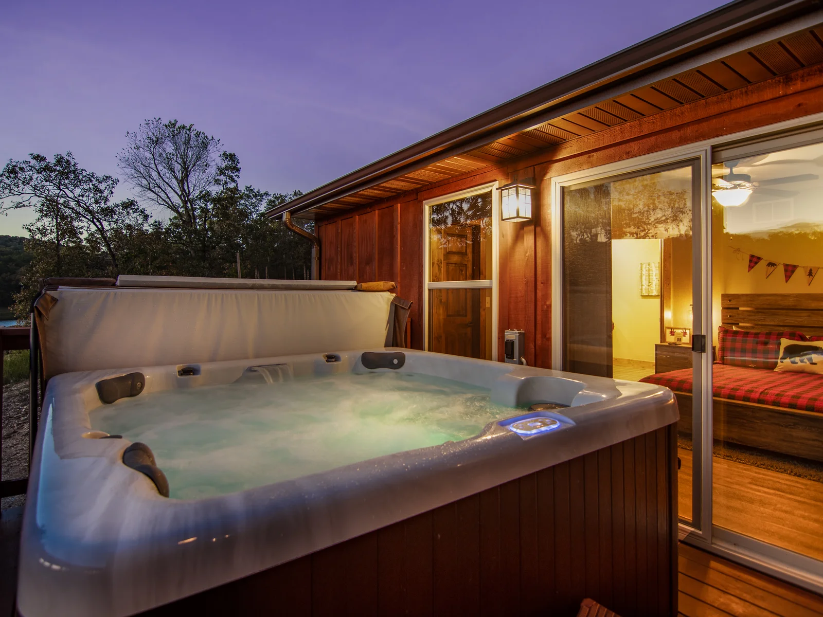 The perfect place to end a wonderful day.