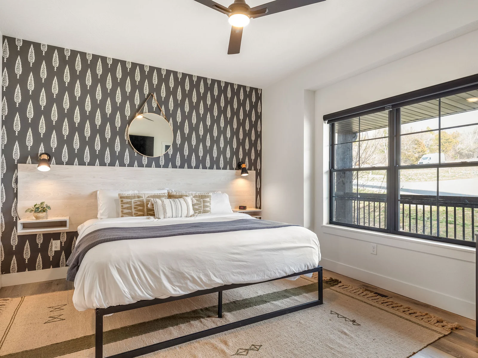 Main level King bedroom #1 w/ accessible ensuite bath
