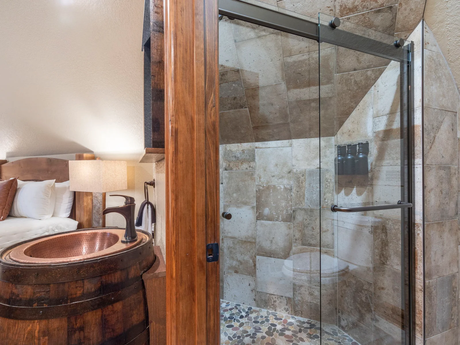 Full bath in king bedroom #5