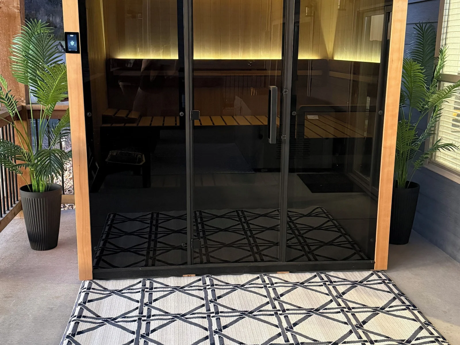 Swedish Sauna with dry and steam therapy