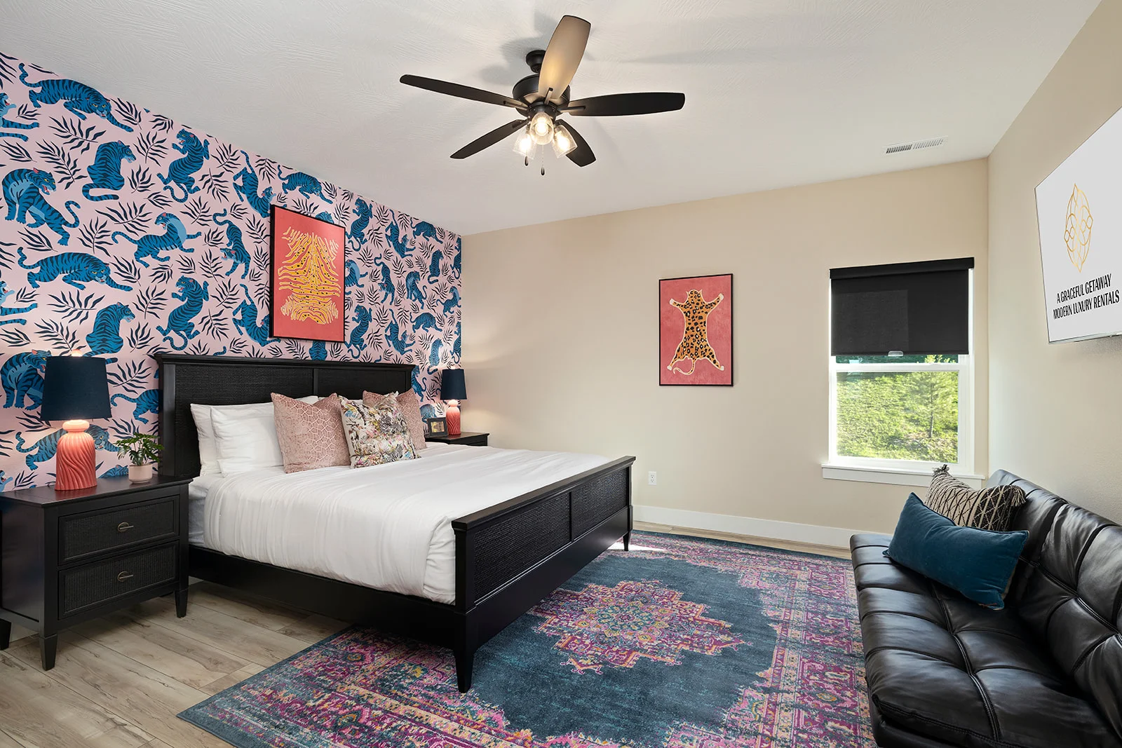 Upper level King bedroom