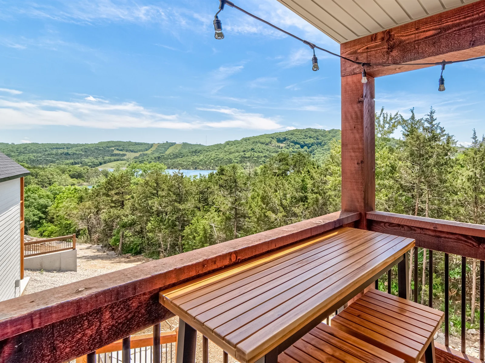 Lakeview from the back deck