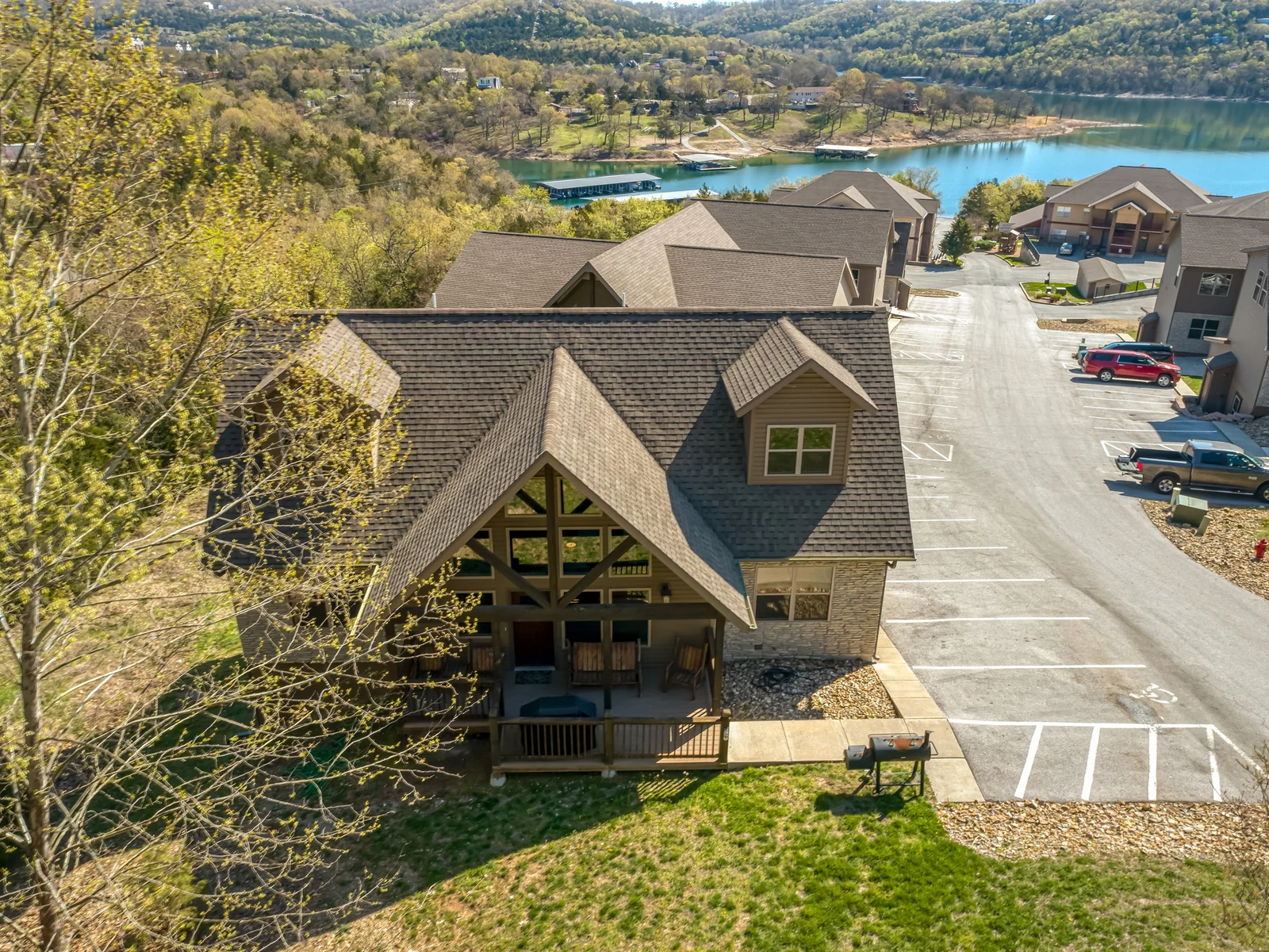 Overlooking Whiskey to Table Rock Lake