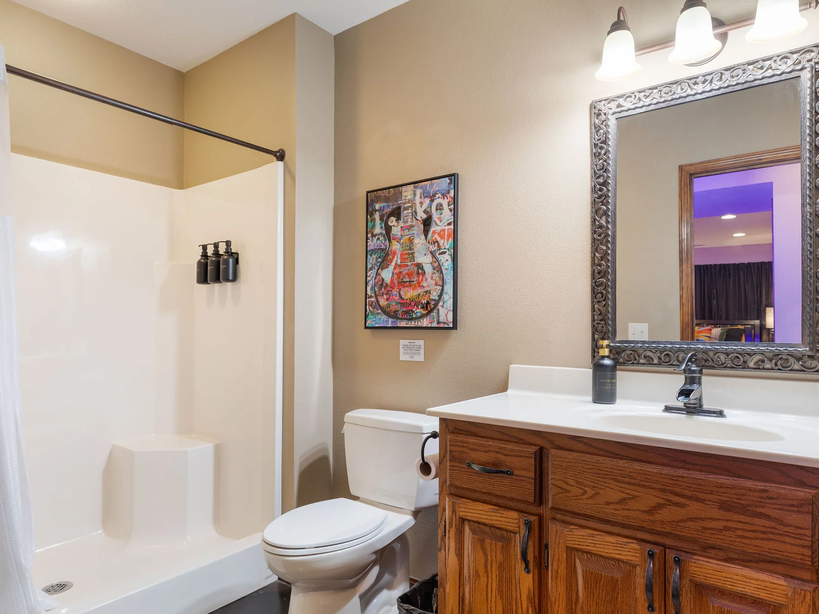 Lower level King #6 ensuite bath