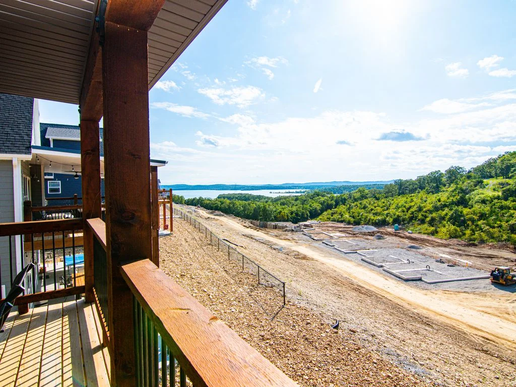 Beautiful views of Table Rock (construction is completed now behind this property is completed now).