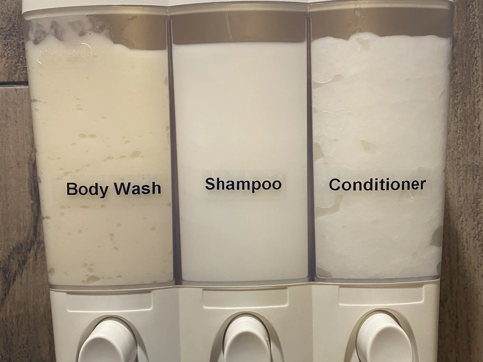 We Provide Shampoo/Conditioner/Body Wash for your Convenience