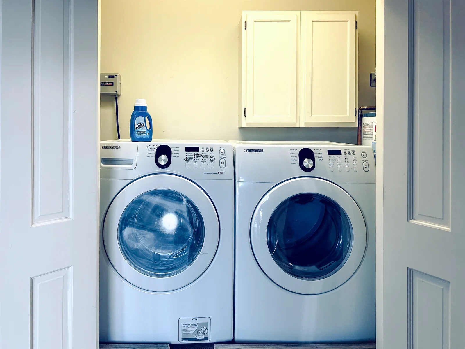 Full size washer and dryer are available for guests to use